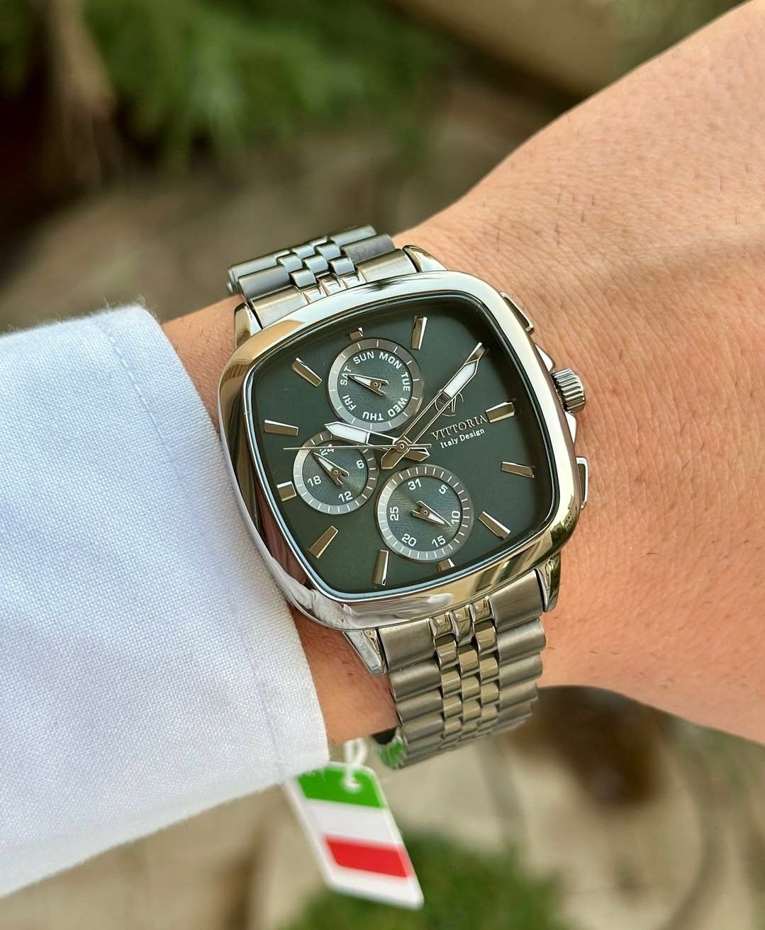 ساعت مردانه برند ویتوریا اورجینال سه موتور VITTORIA VT3403